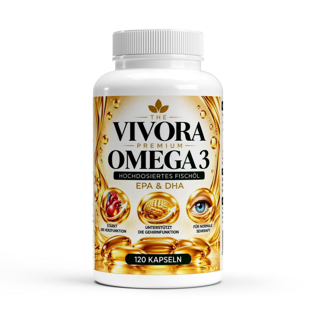 Omega 3 Triglyceride 18/12 (Halal Gelatine) - 120 Softgels
